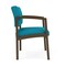 Lesro Lenox Steel Wide Guest Chair Metal Frame, Bronze, OH Waterfall Upholstery LS1201 - alternate 2